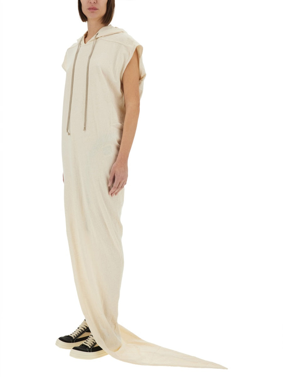 Rick Owens Drkshdw Women Long Dress With Hood RICK OWENS