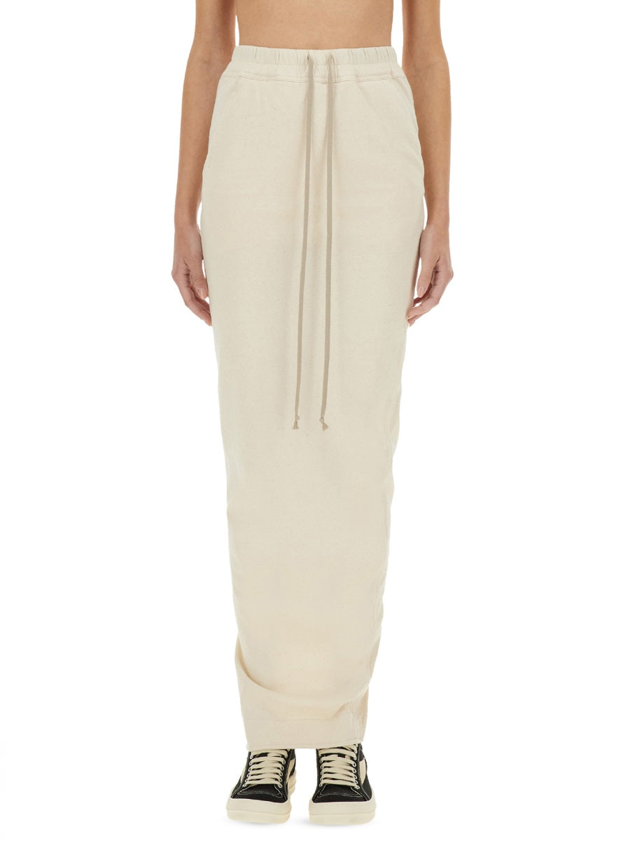Rick Owens Drkshdw Women "Pillar" Maxi Skirt RICK OWENS