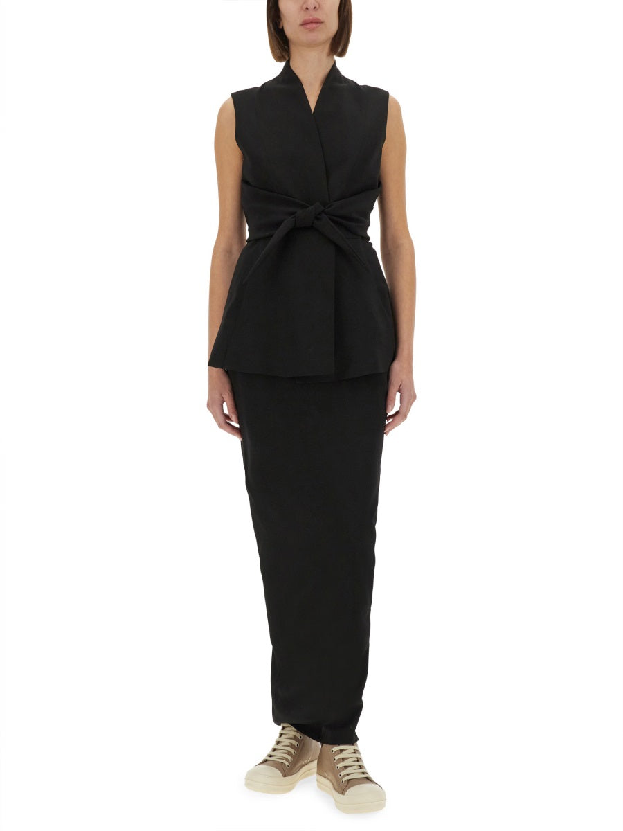 Rick Owens Women Structured Sleeveless Jacket RICK OWENS