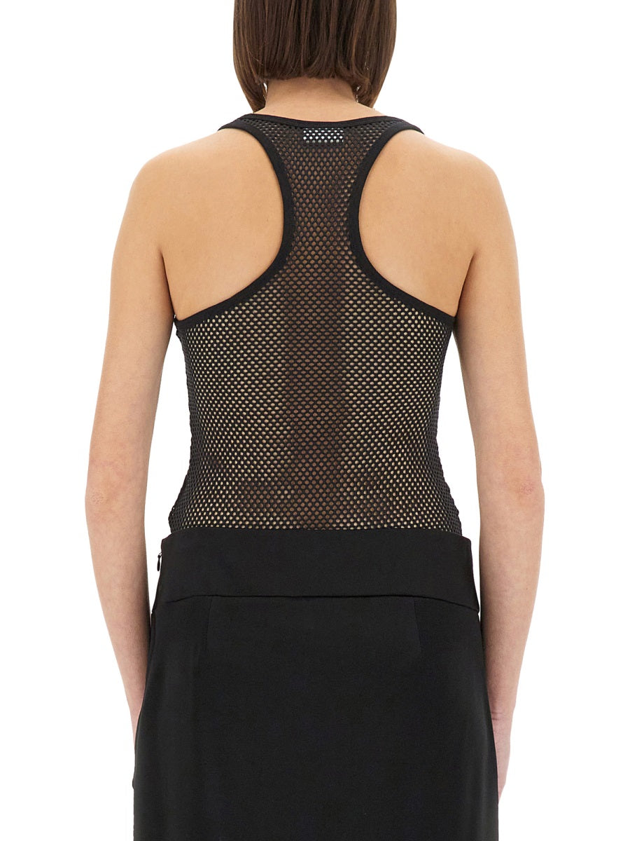 Courreges Women Mesh Tank Top COURREGES