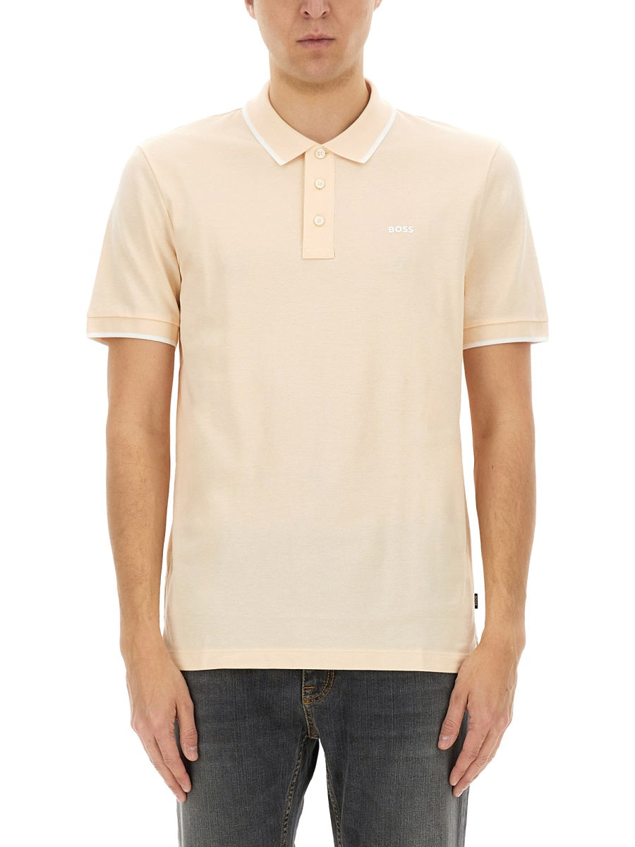 Boss Men Cotton Polo BOSS