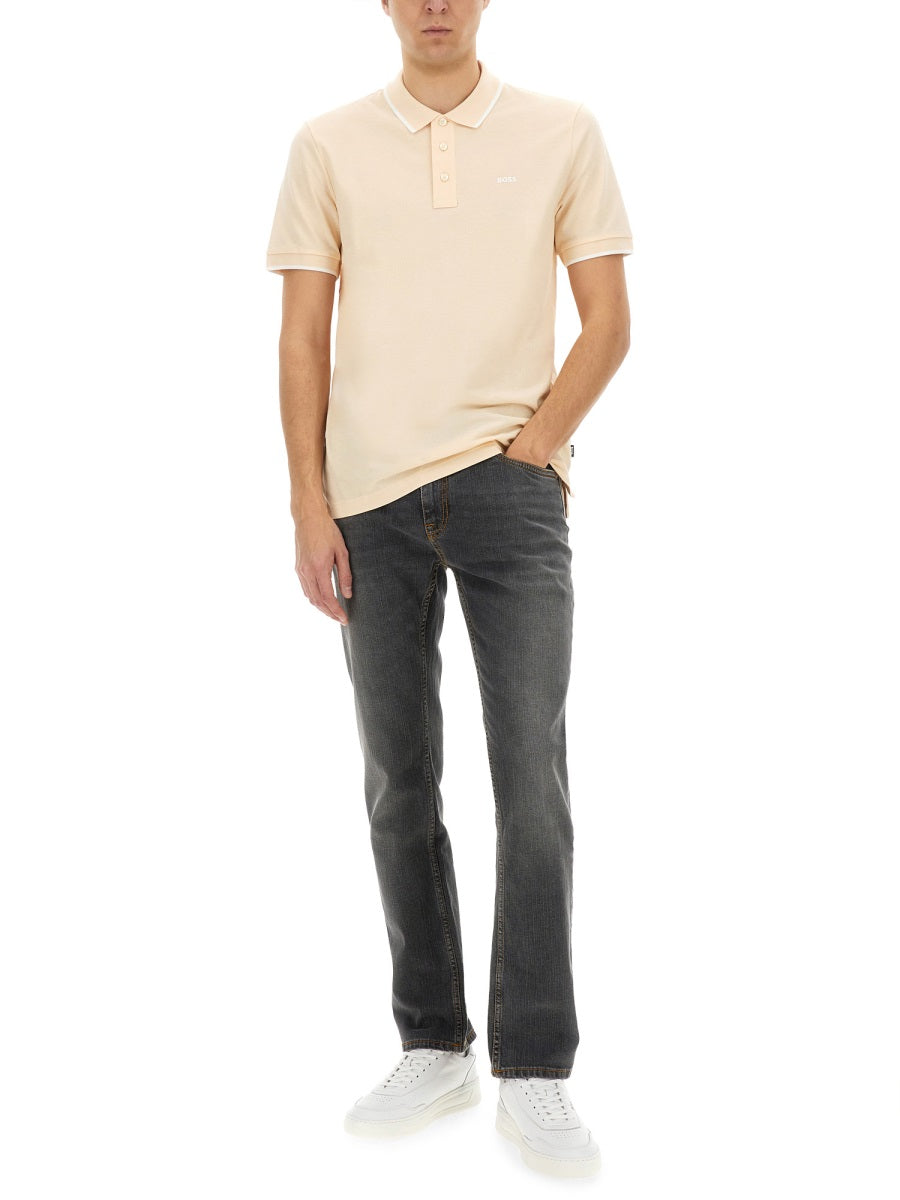 Boss Men Cotton Polo BOSS