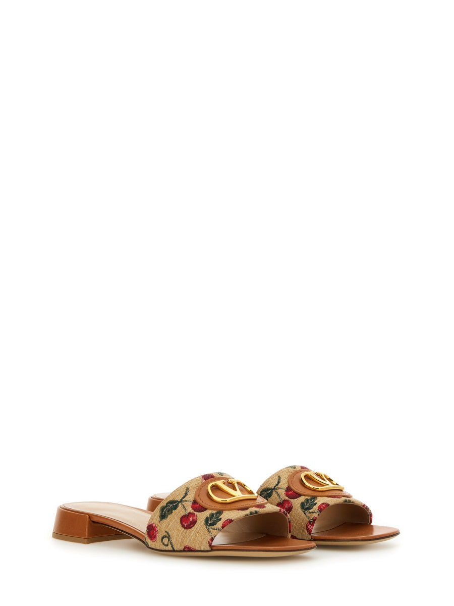 Valentino Garavani Women Slide Sandal "Vlogo Signature" VALENTINO GARAVANI