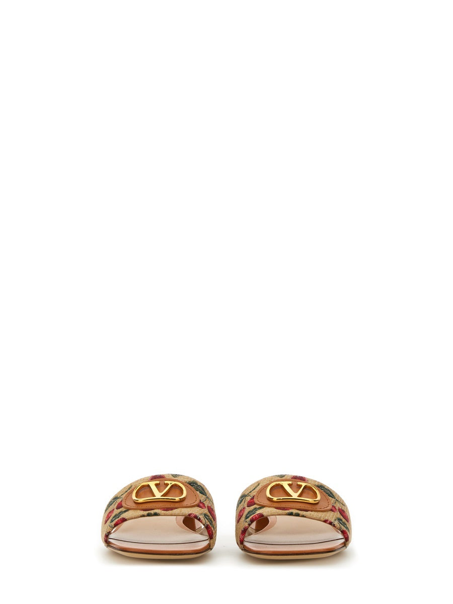 Valentino Garavani Women Slide Sandal "Vlogo Signature" VALENTINO GARAVANI