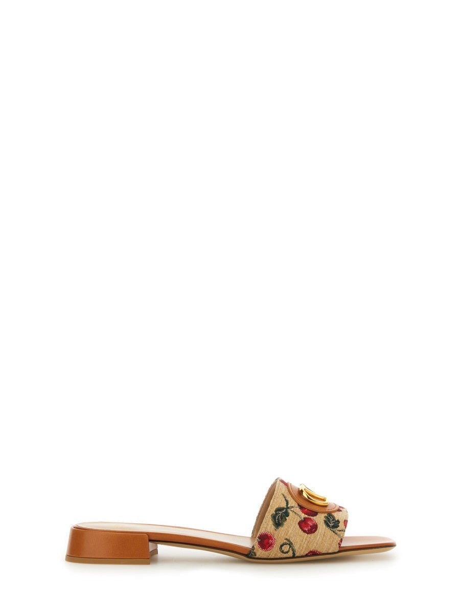 Valentino Garavani Women Slide Sandal "Vlogo Signature" VALENTINO GARAVANI