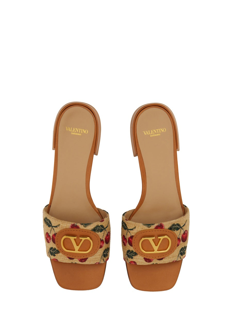 Valentino Garavani Women Slide Sandal "Vlogo Signature" VALENTINO GARAVANI