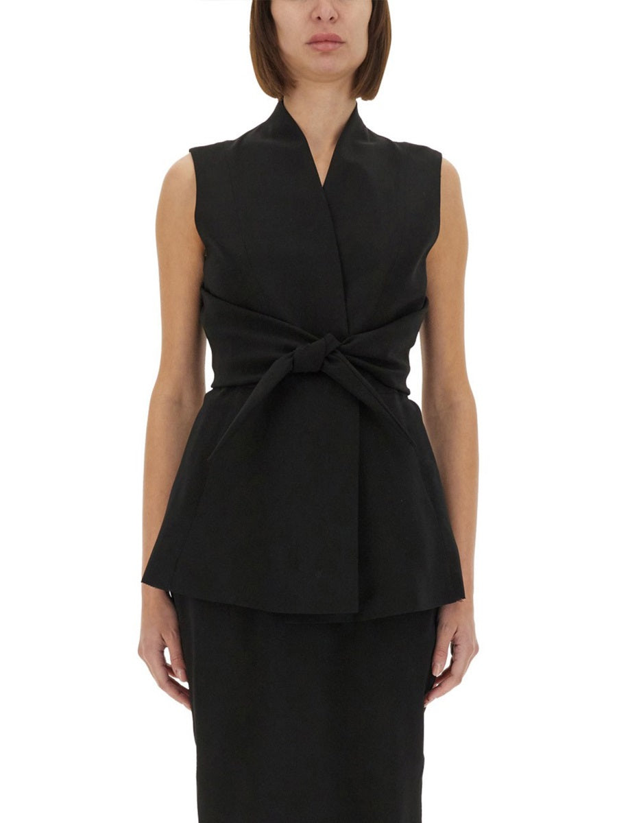 Rick Owens Women Structured Sleeveless Jacket RICK OWENS