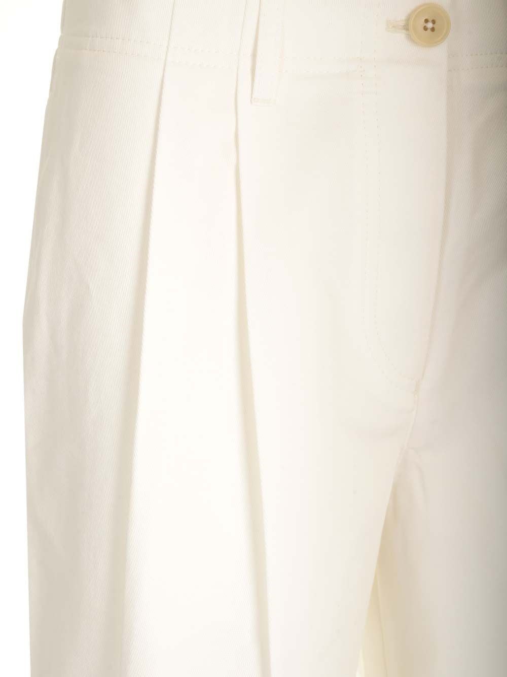 Toteme Women Cotton Twill Trousers TOTEME