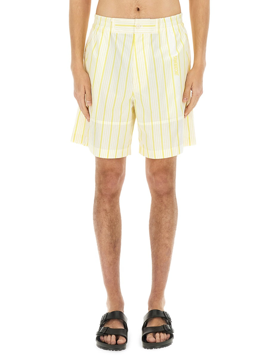 Jacquemus Men Short "Aloe" JACQUEMUS