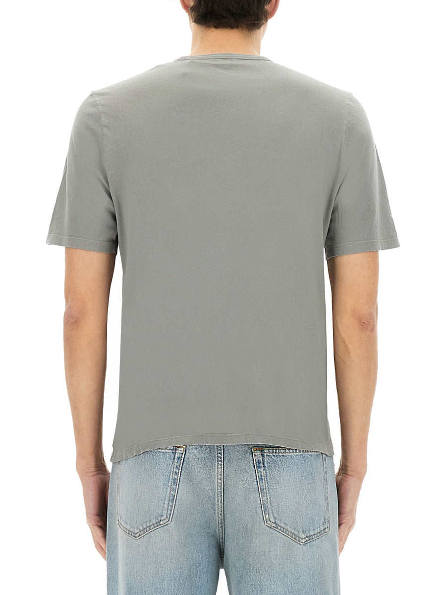 Saint Laurent Men T-Shirt Con Logo