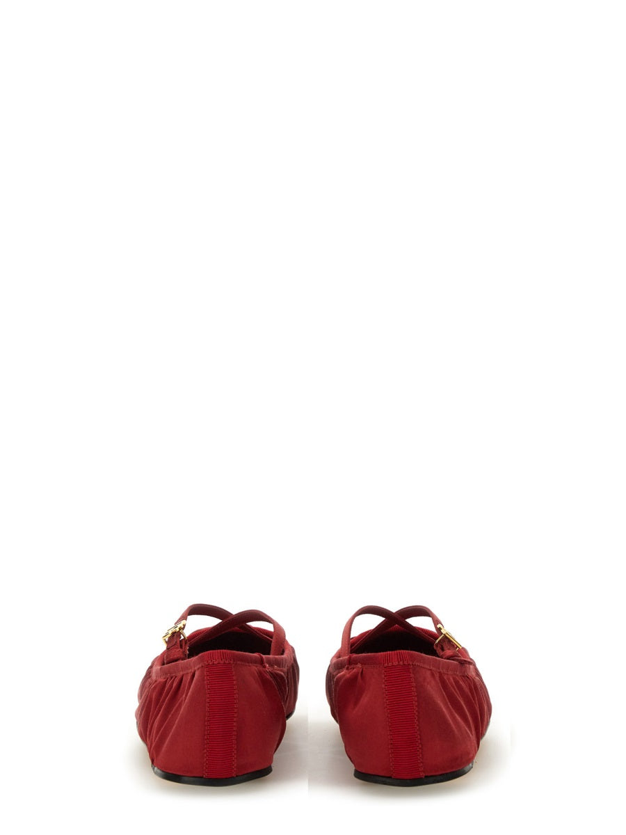 Dolce & Gabbana Women Satin Ballerina DOLCE & GABBANA