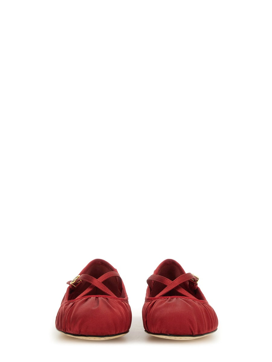 Dolce & Gabbana Women Satin Ballerina DOLCE & GABBANA