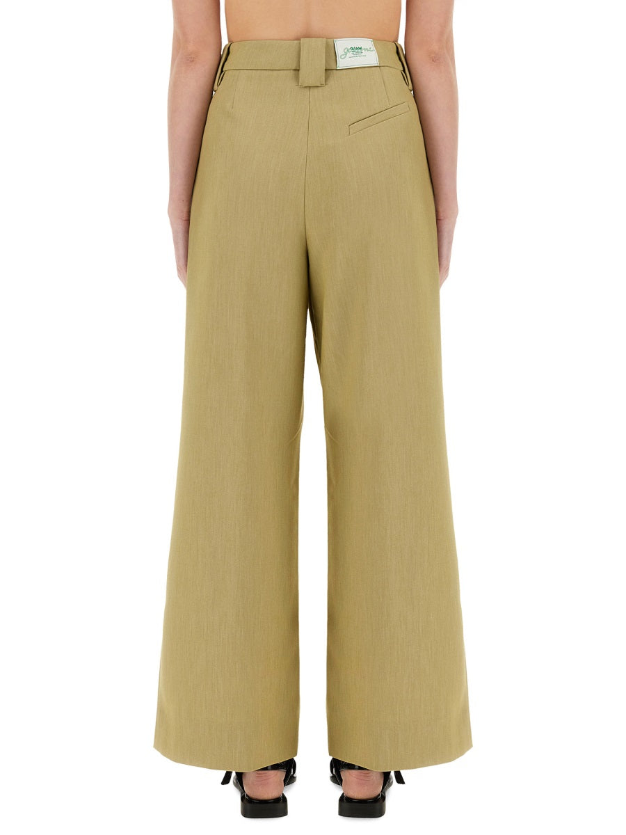 Ganni Women Twill Suit Pants GANNI