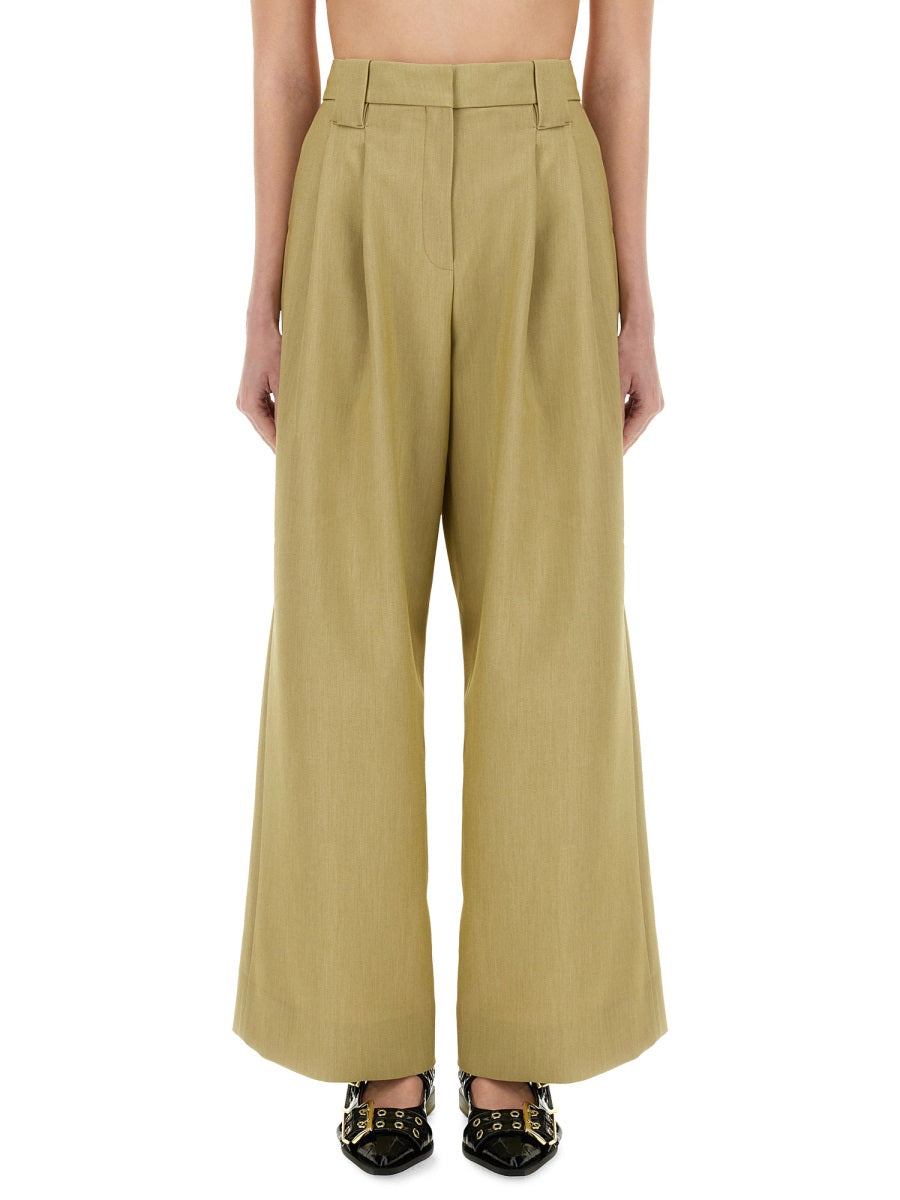 Ganni Women Twill Suit Pants GANNI