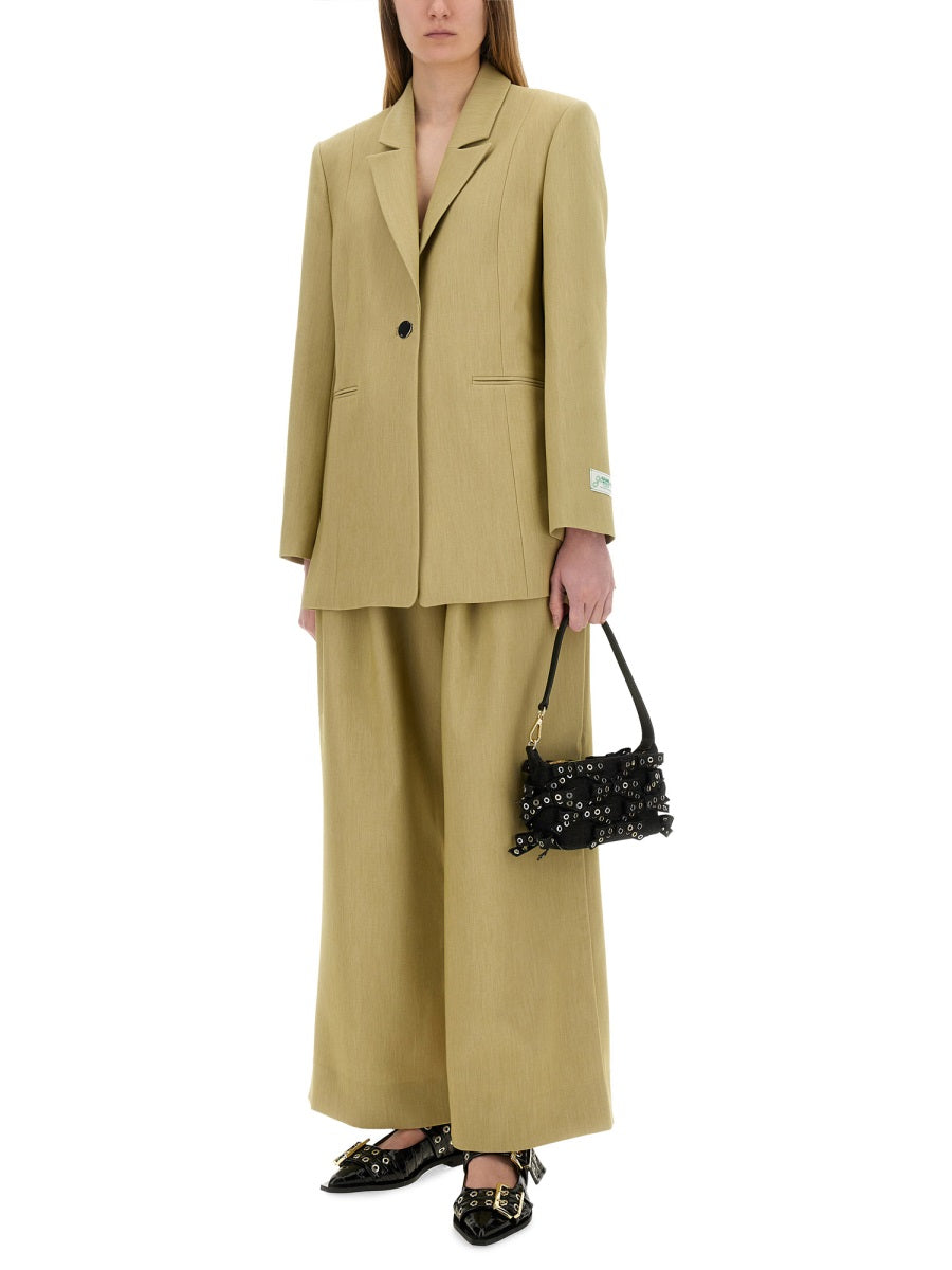 Ganni Women Twill Suit Pants GANNI
