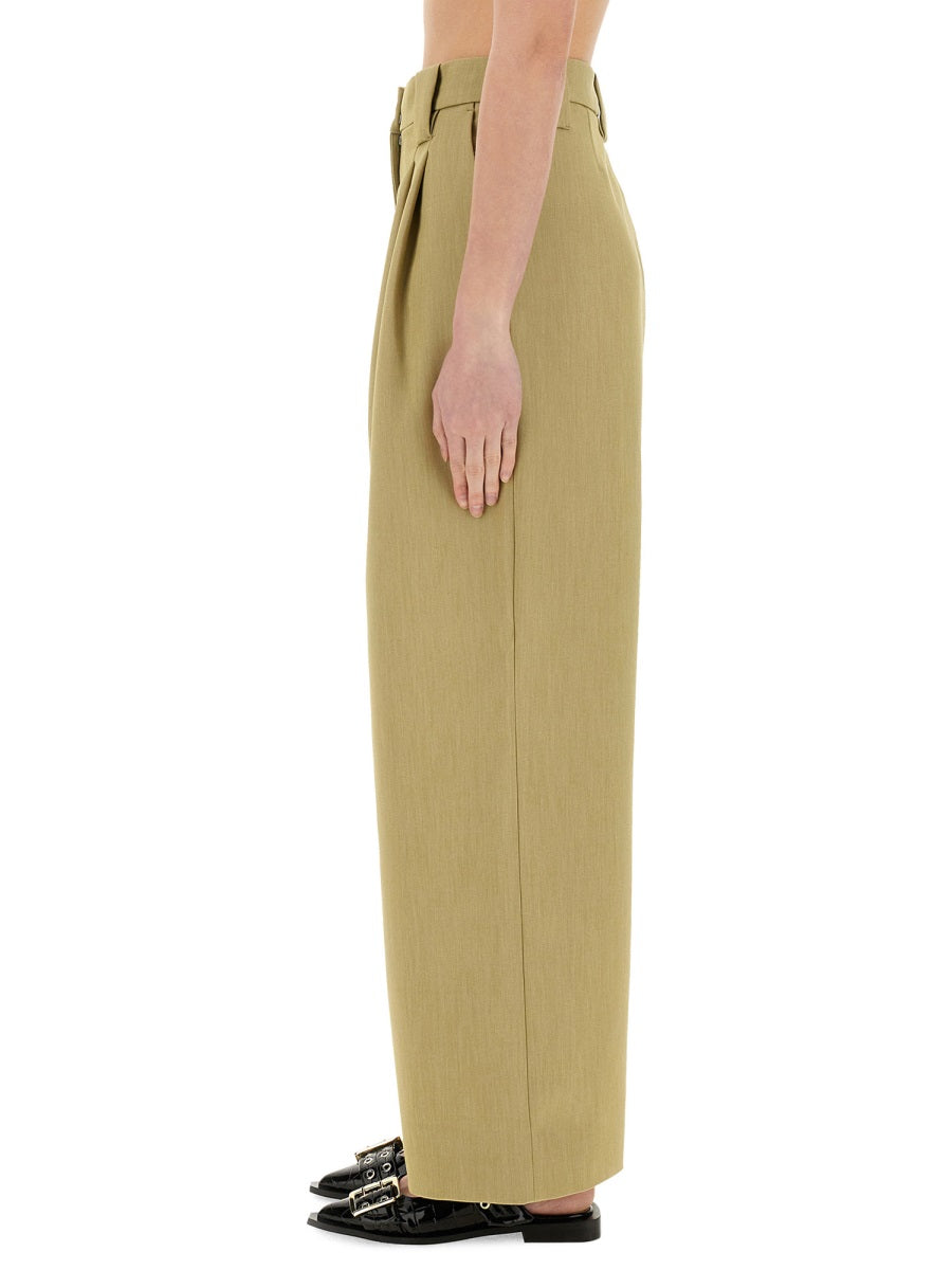 Ganni Women Twill Suit Pants GANNI
