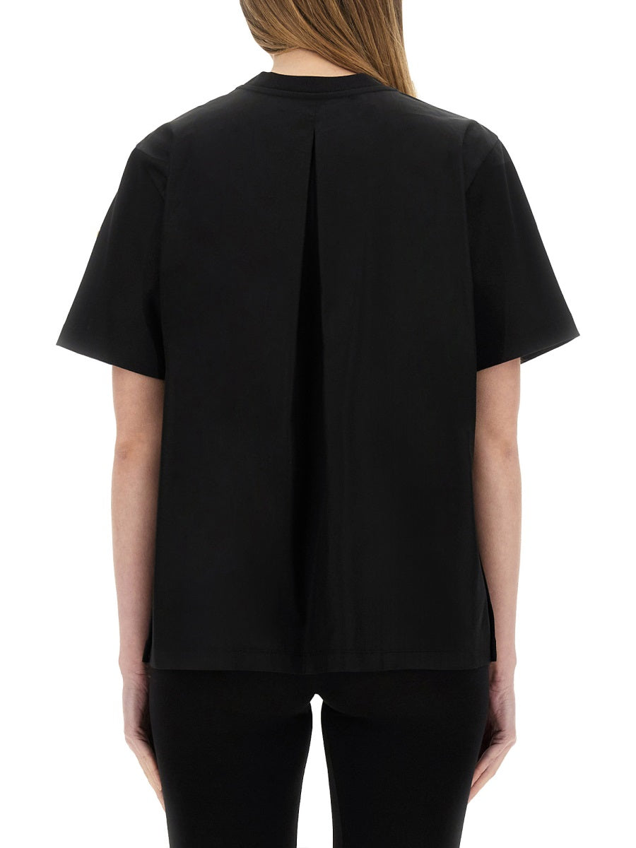 Moncler Women T-Shirt With Side Buttons MONCLER