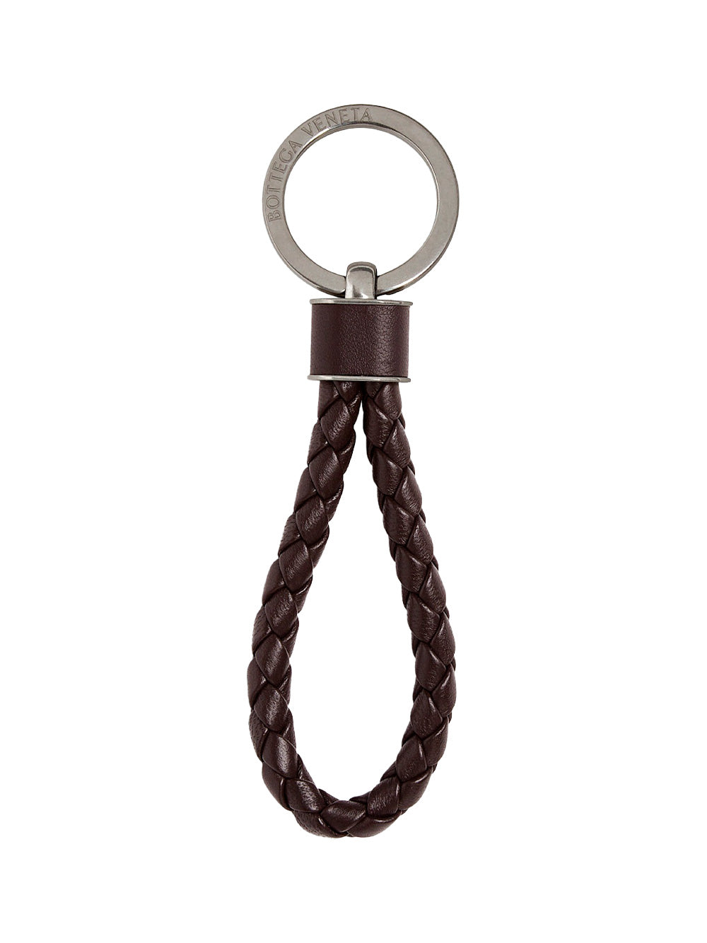 Bottega Veneta Men Intreccio Key Ring BOTTEGA VENETA