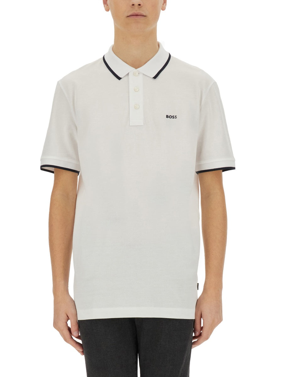 Boss Men Polo In Cotone BOSS