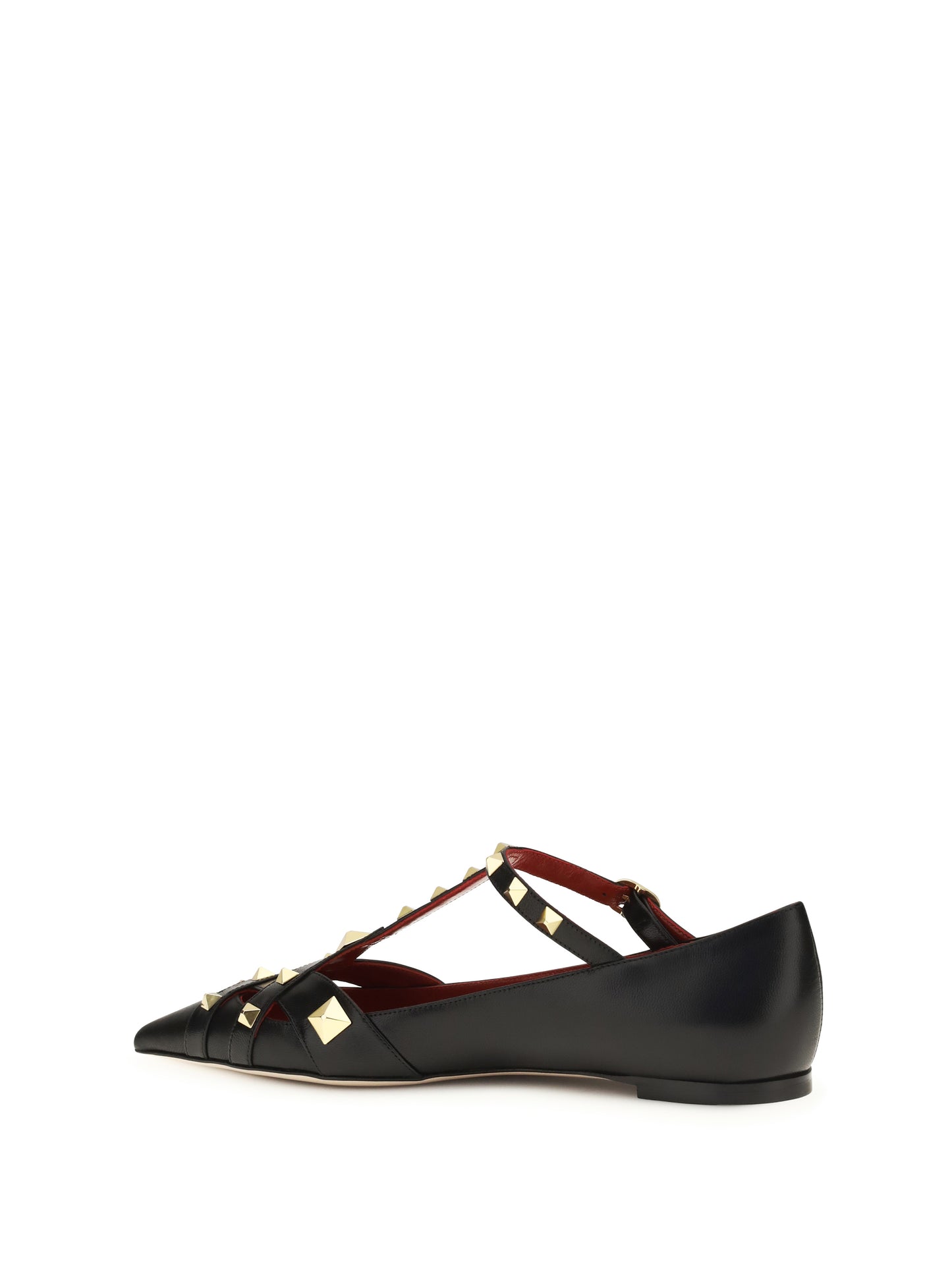 Valentino Garavani Women Studdy Ballerinas In Kidskin VALENTINO GARAVANI