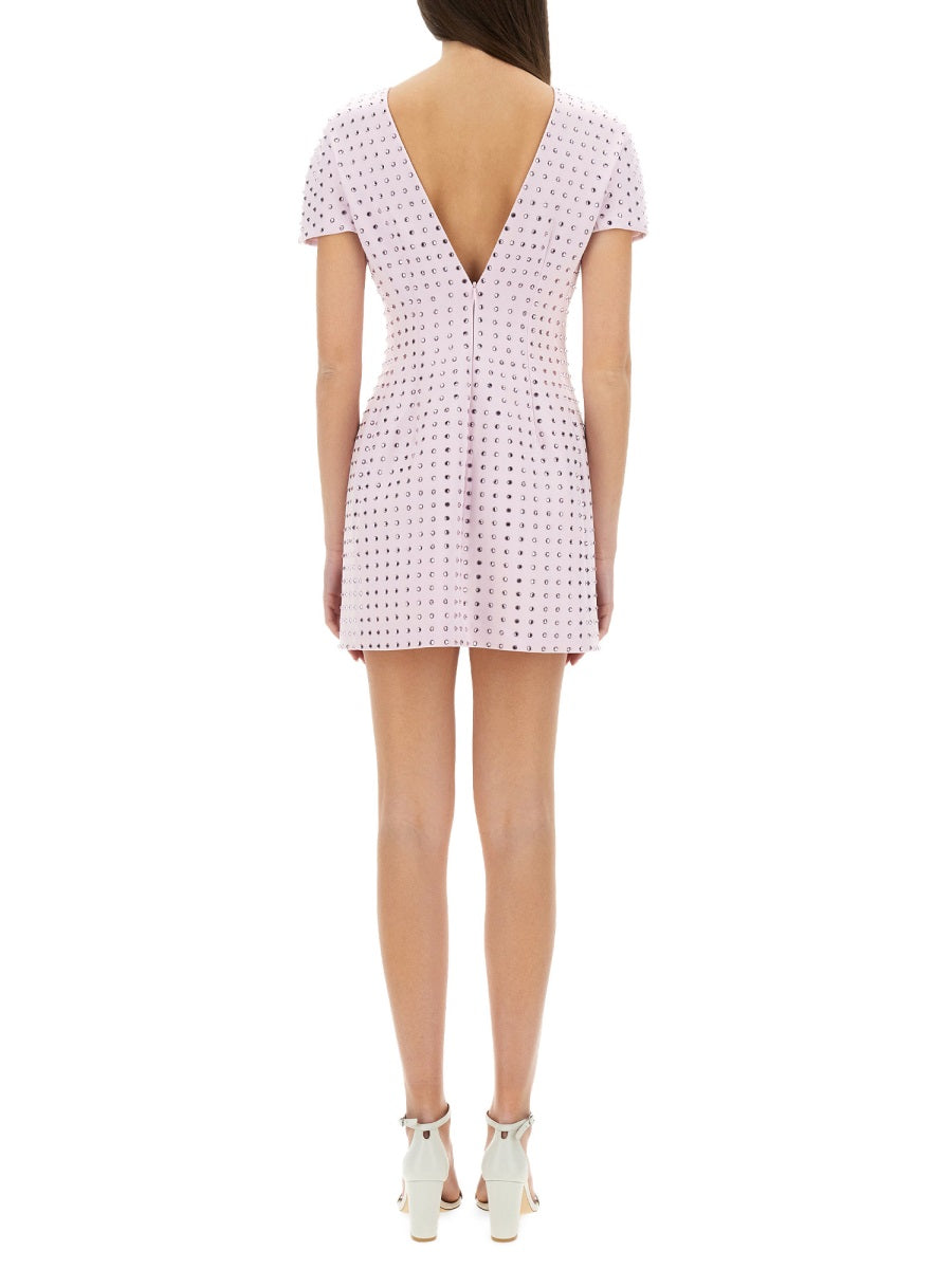 Sportmax Women Mini Dress With Rhinestones SPORTMAX