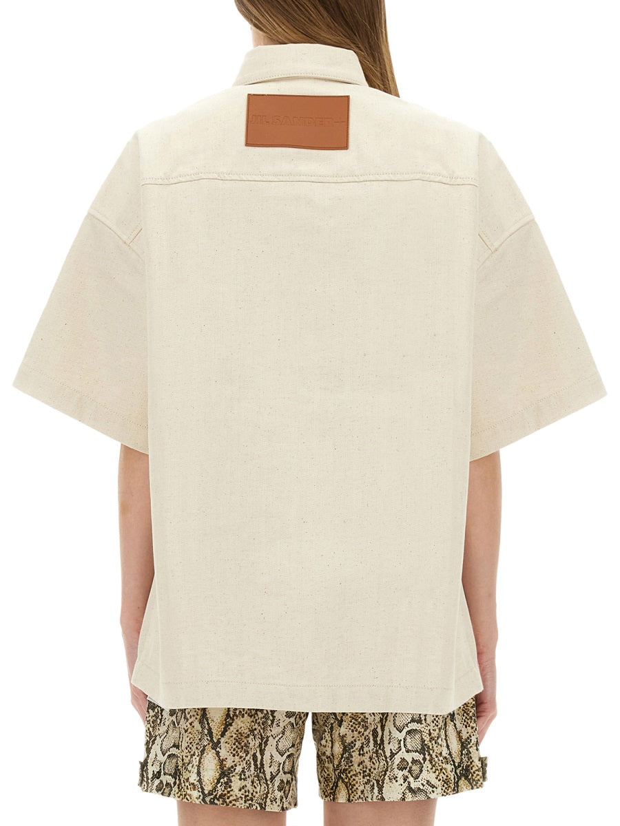 Jil Sander Women Heavy Cotton Shirt JIL SANDER
