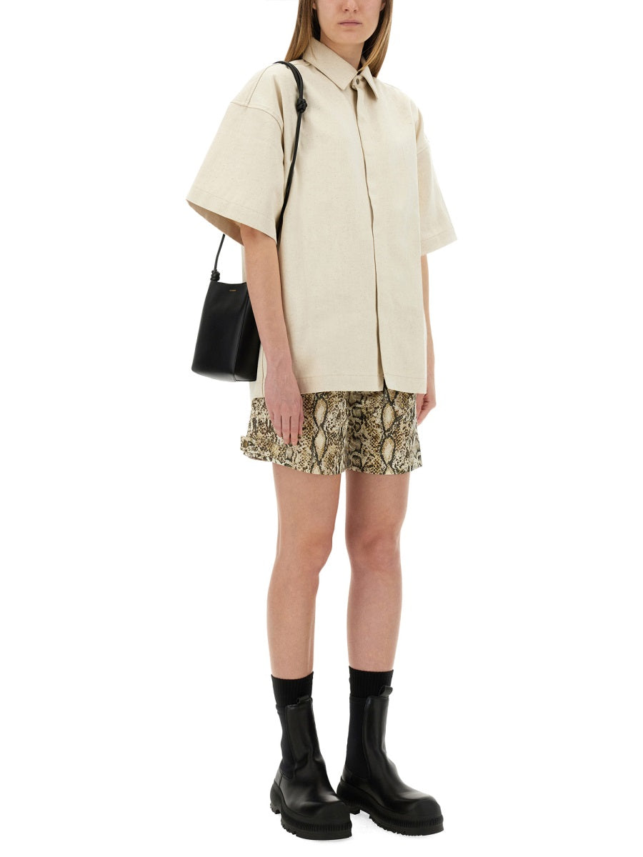 Jil Sander Women Heavy Cotton Shirt JIL SANDER