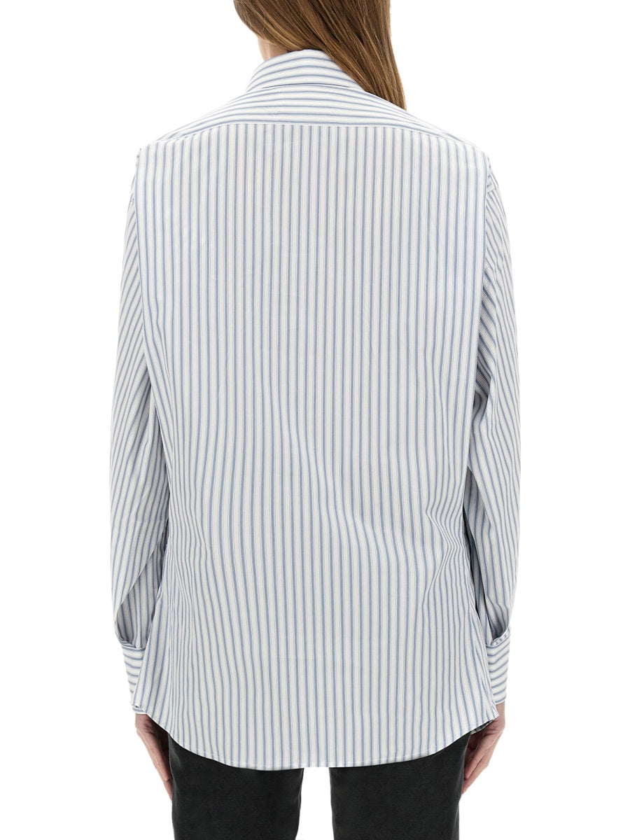 Maison Margiela Women Striped Cotton Shirt MAISON MARGIELA