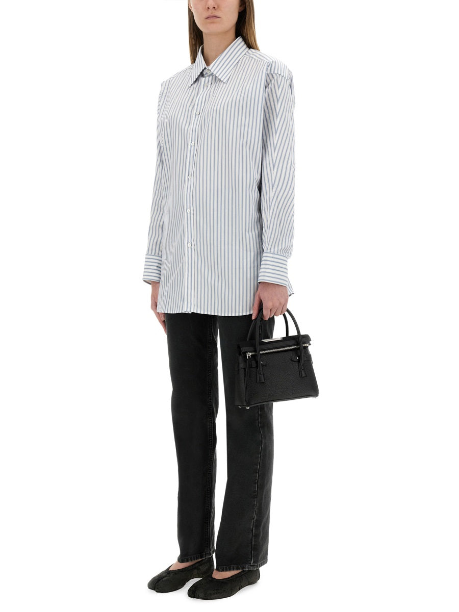 Maison Margiela Women Striped Cotton Shirt MAISON MARGIELA