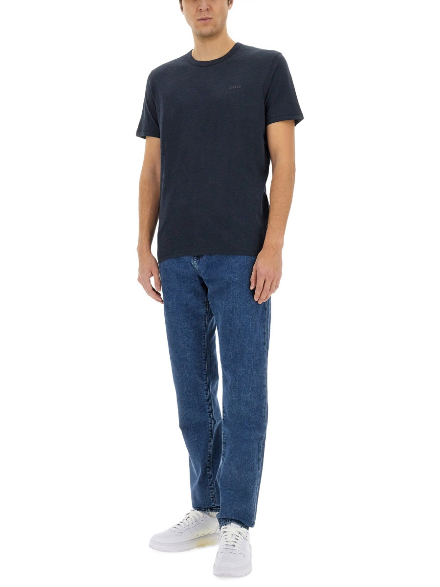 Boss Men T-Shirt Con Logo