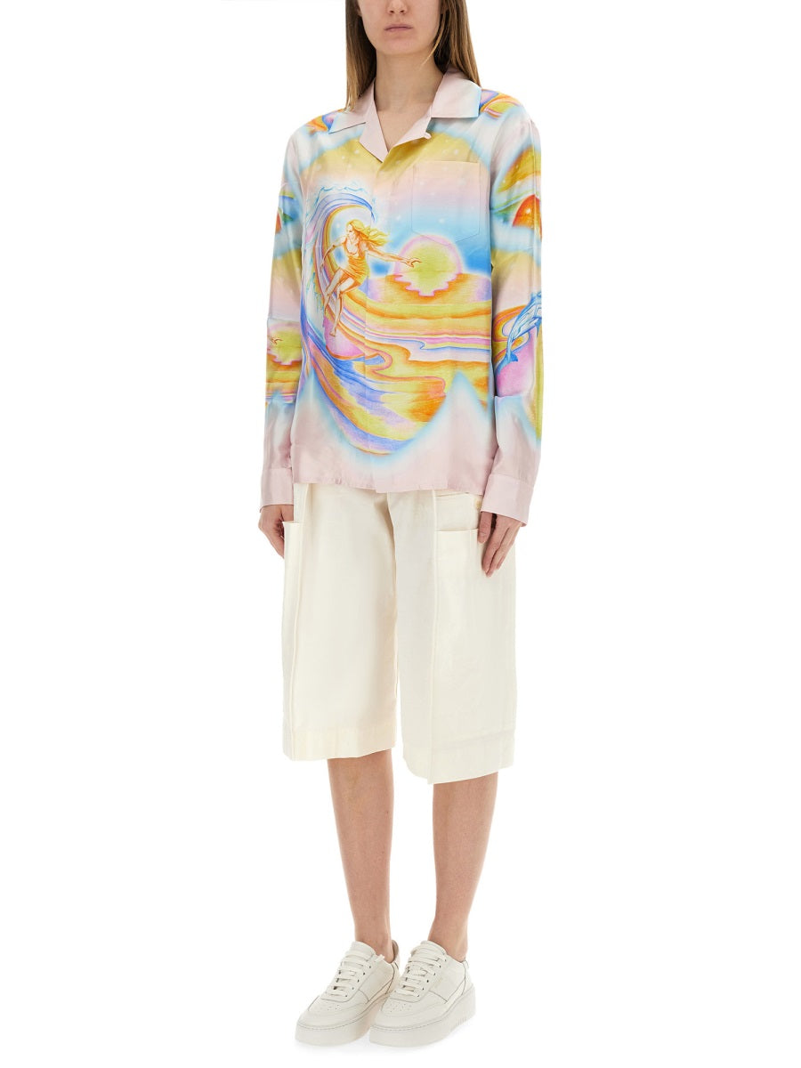 Casablanca Women "Psychedelic Nirvana" Shirt CASABLANCA