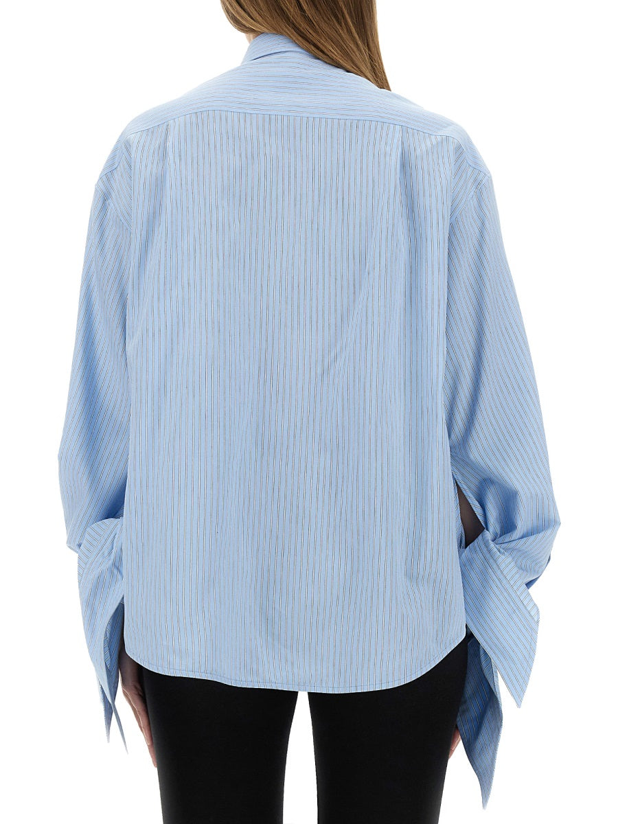 Balenciaga Women Blouse With Knotted Cuffs BALENCIAGA