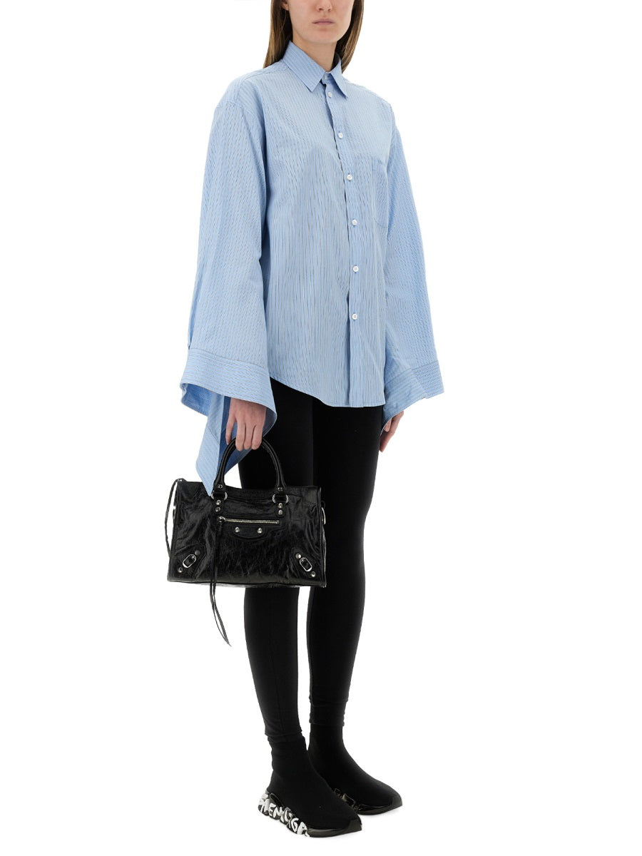 Balenciaga Women Blouse With Knotted Cuffs BALENCIAGA