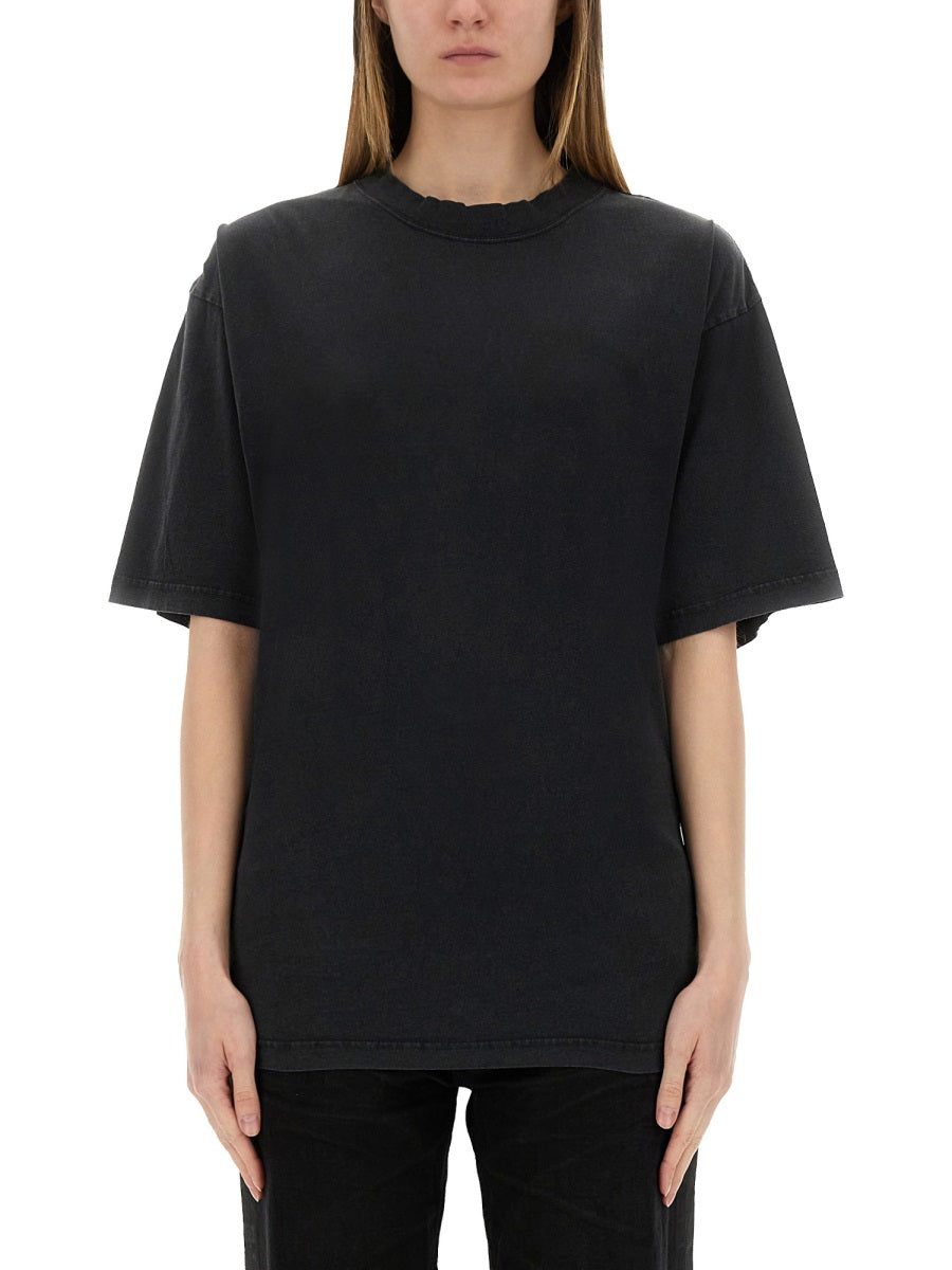 Balenciaga Women "Lace-Up" T-Shirt BALENCIAGA