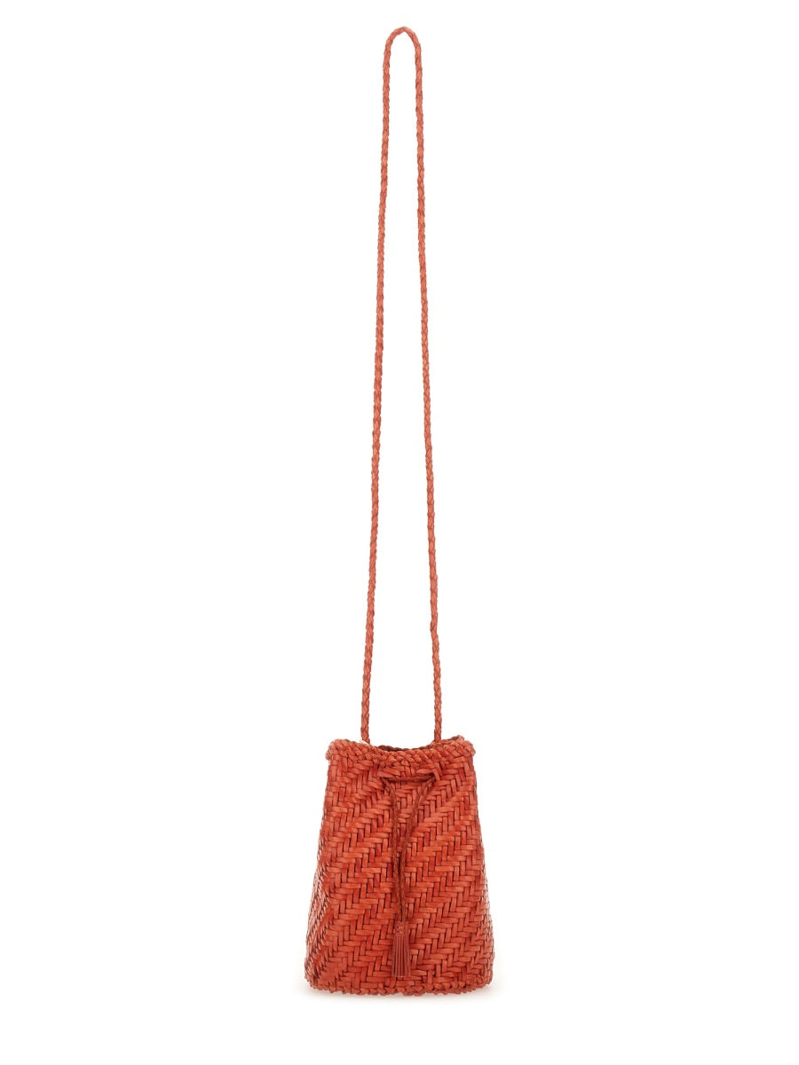 Dragon Diffusion Women Borsa "Pompom Double Jump Tan"
