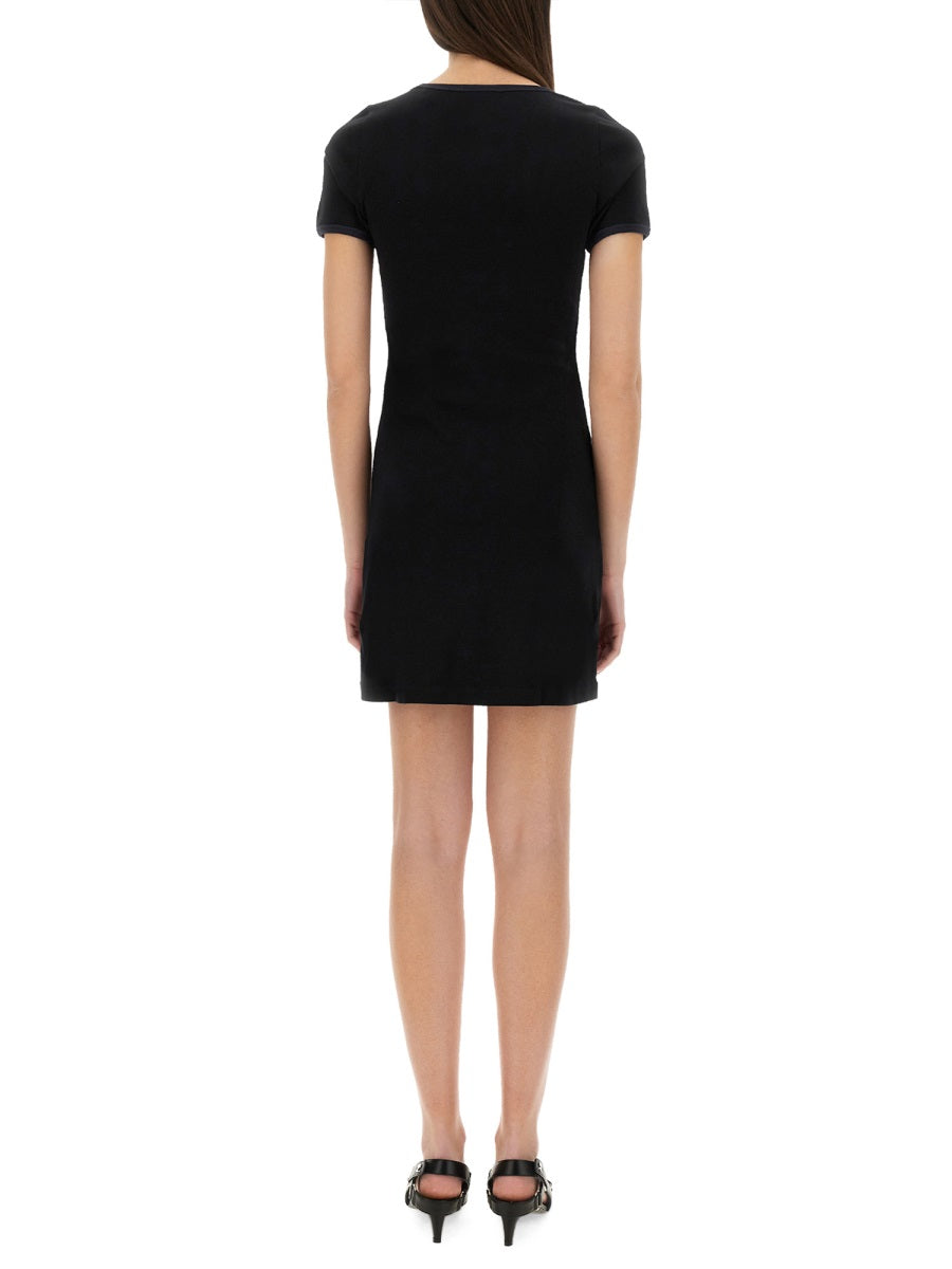 Courreges Women "Holistic Contrast" Mini Dress COURREGES