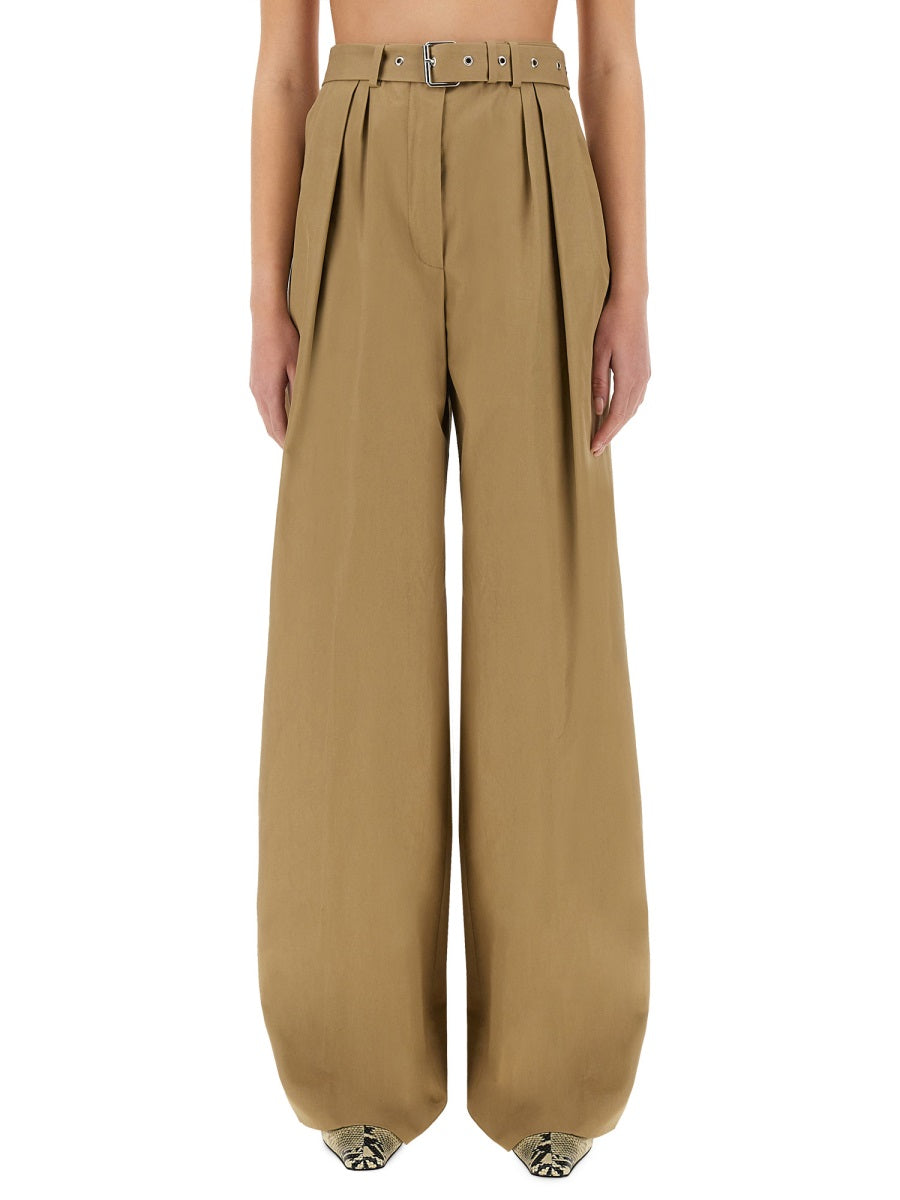 Dries Van Noten Women Wide-Leg Pants With Belt DRIES VAN NOTEN