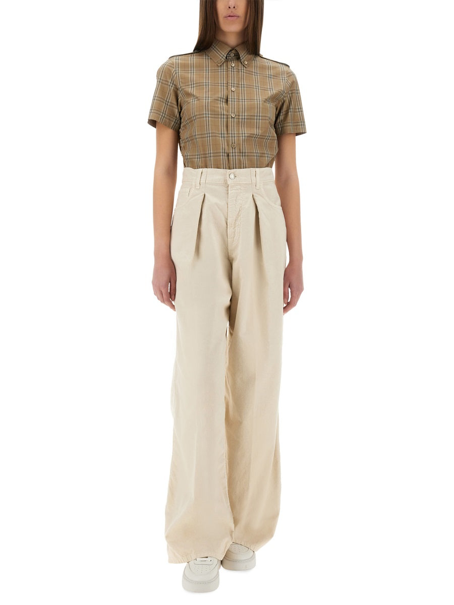 Burberry Women Cotton "Check" Shirt BURBERRY