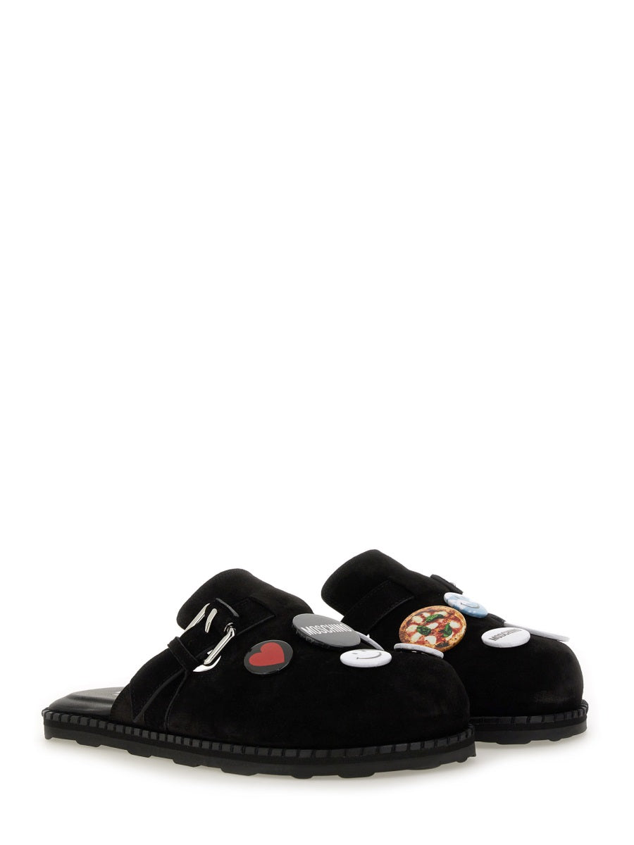 Moschino Women Sandalo "Pin" MOSCHINO