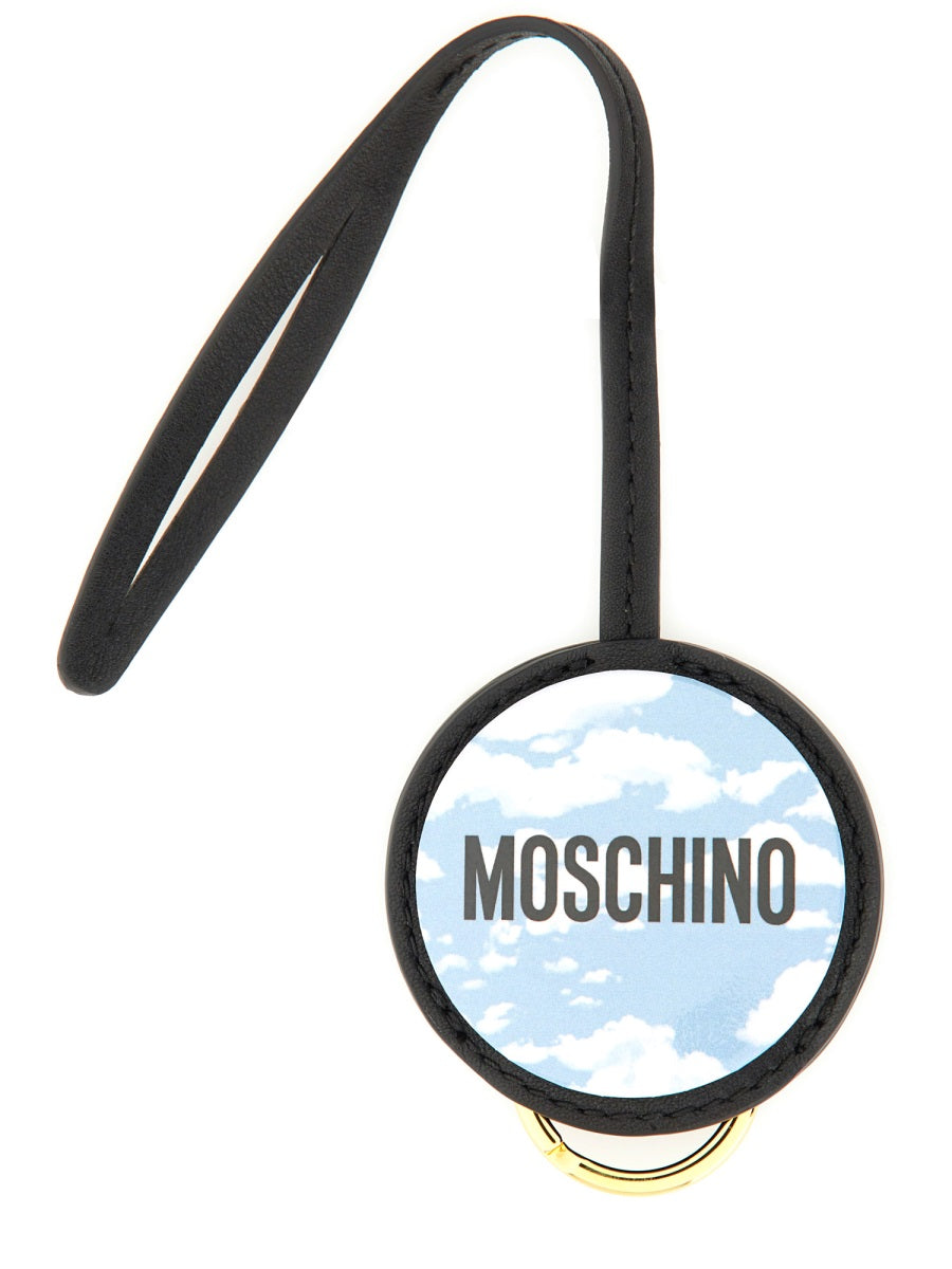 Moschino Women Leather Keychain MOSCHINO