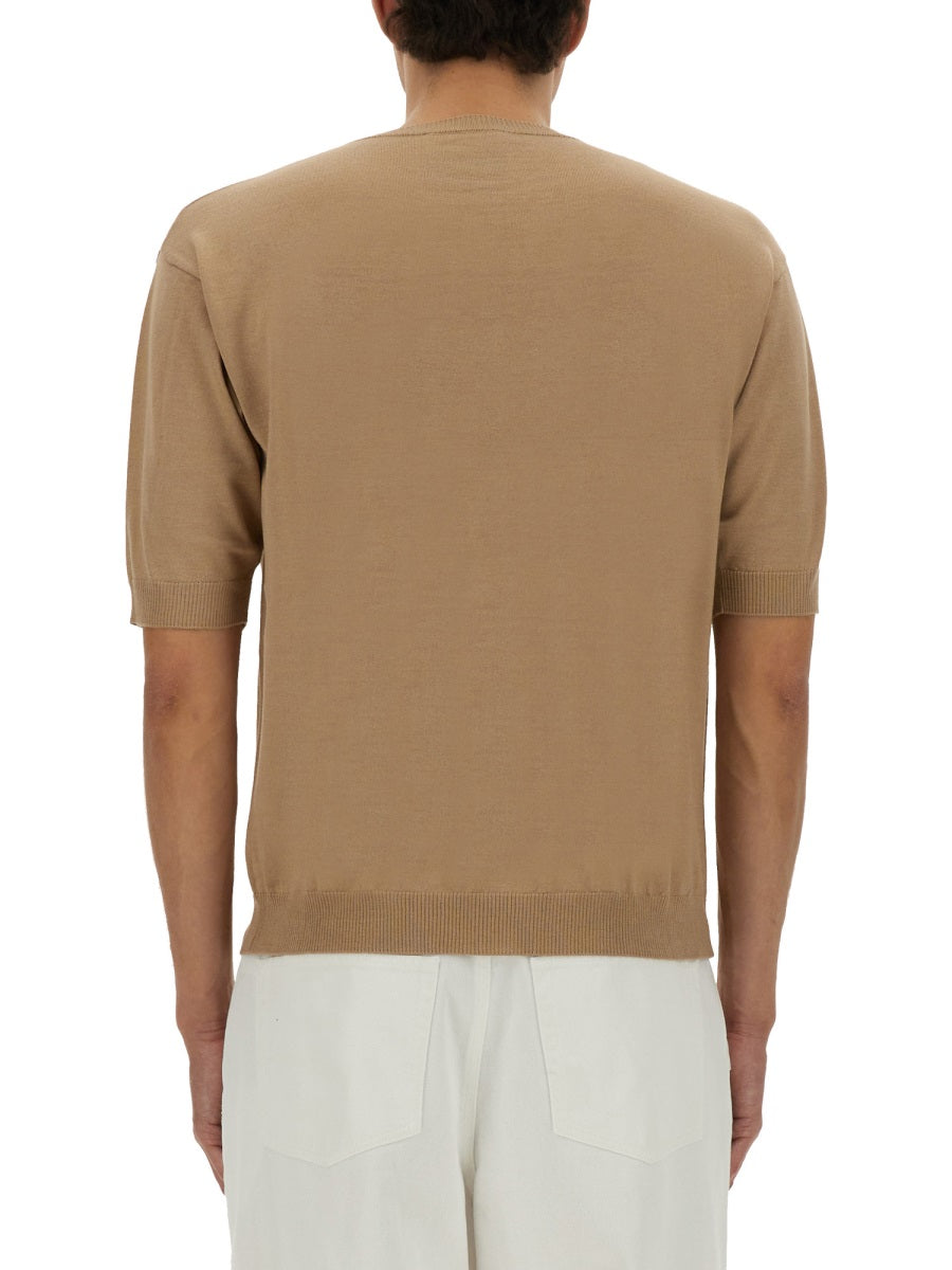 Moschino Men Wool And Silk Sweater MOSCHINO