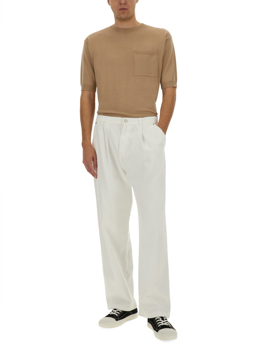 Moschino Men Wool And Silk Sweater MOSCHINO