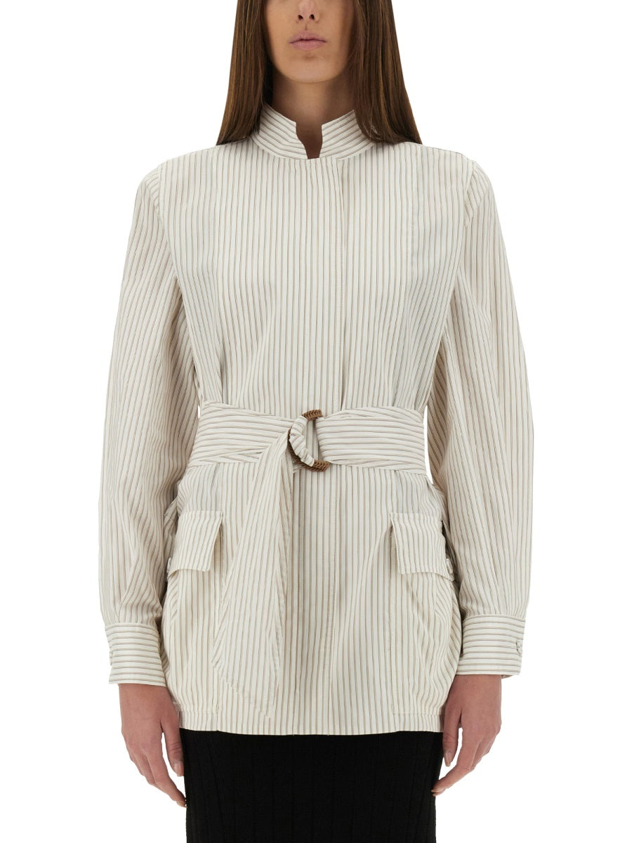 Fendi Women Cotton And Silk Blouson FENDI