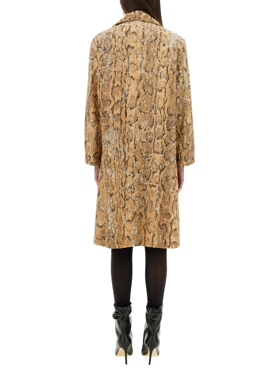 Dries Van Noten Women Long Coat With Sequins DRIES VAN NOTEN