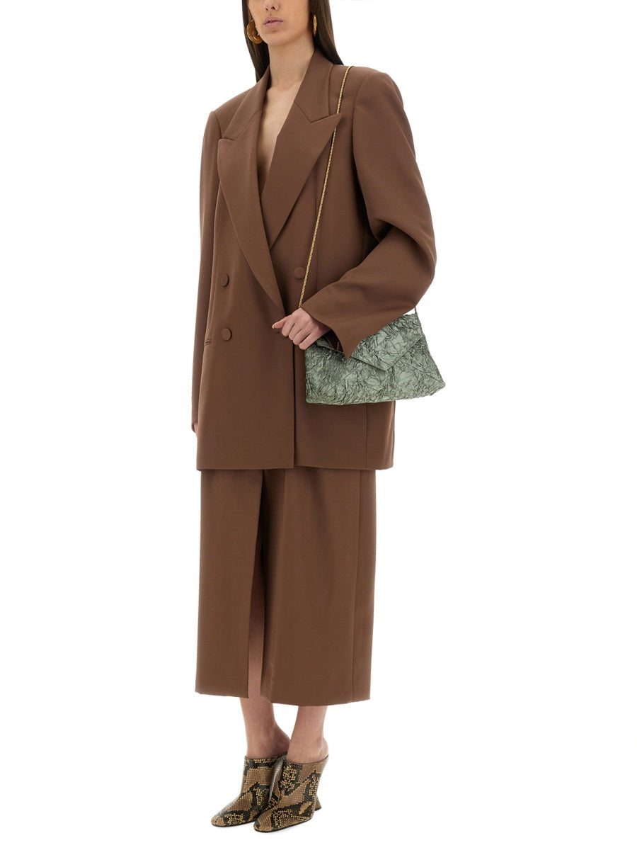 Dries Van Noten Women Wool Skirt With Belt DRIES VAN NOTEN