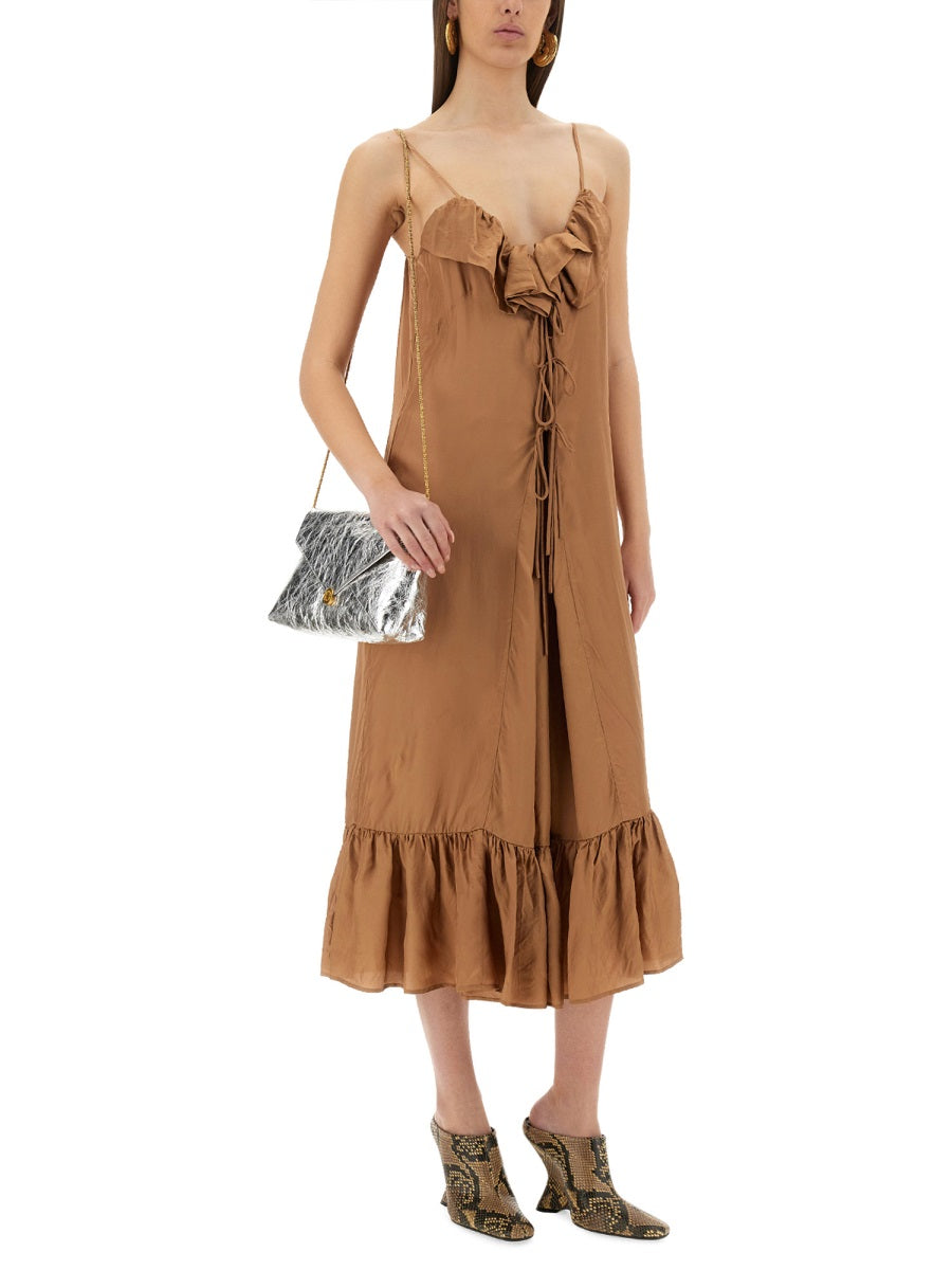 Dries Van Noten Women Petticoat Dress With Ruffles DRIES VAN NOTEN