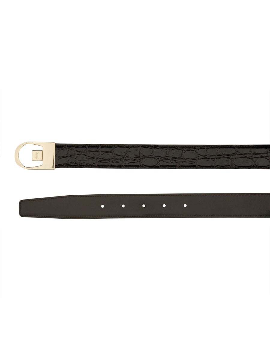 Saint Laurent Women Reversible Belt SAINT LAURENT