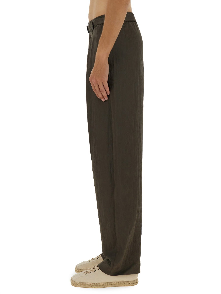 Lemaire Men Relaxed Pants With Belt LEMAIRE