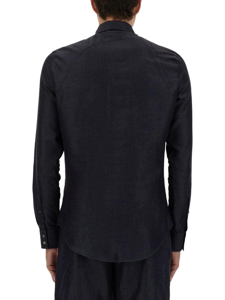 Alexander Mcqueen Men Harness Shirt With T Buckle ALEXANDER MCQUEEN