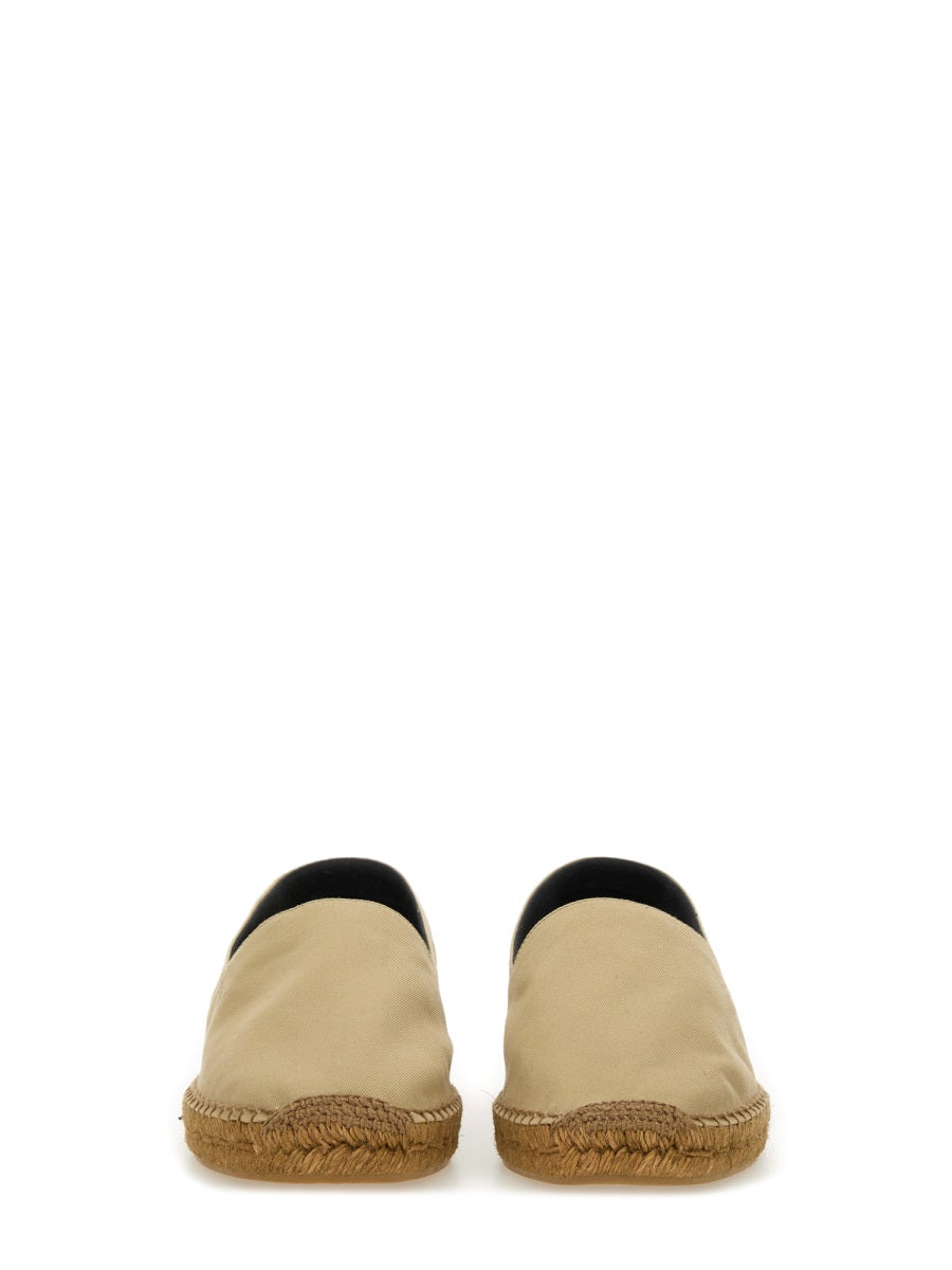 Saint Laurent Men Cotton Gabardine Espadrille SAINT LAURENT